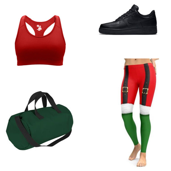 Christmas Elf Leggings - Be Yoga Fitness Ready – HottestTrendsPrint